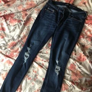 Distressed Hollister Co Jeans